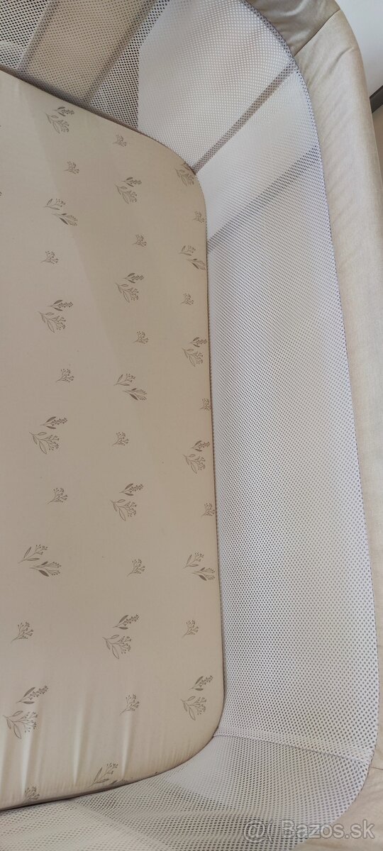 Lionelo postieľka beige - sand 2v1 - 2