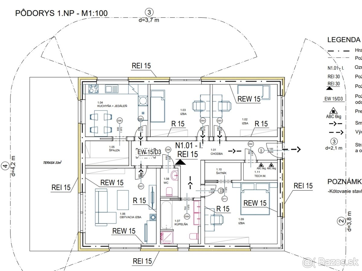 Projekt požiarnej ochrany - 2