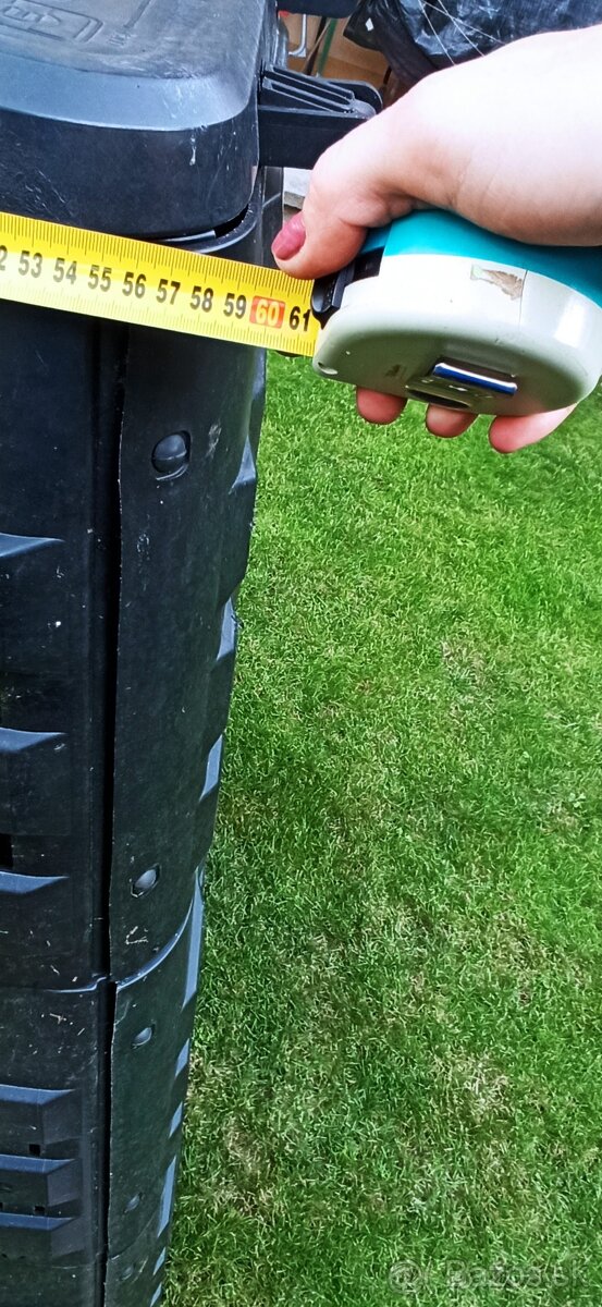 Plastový kompostér 720l - 2