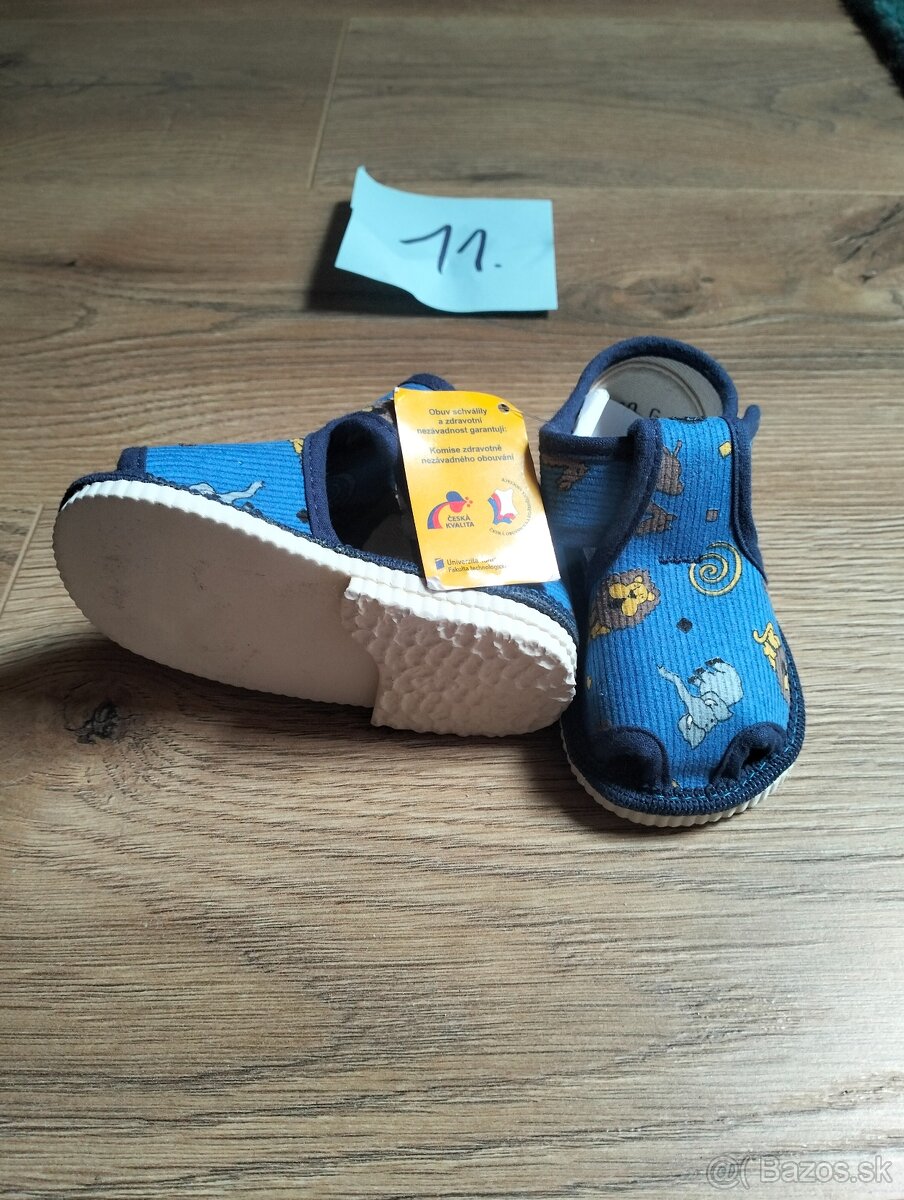 Detské papučky č. 17 - 2