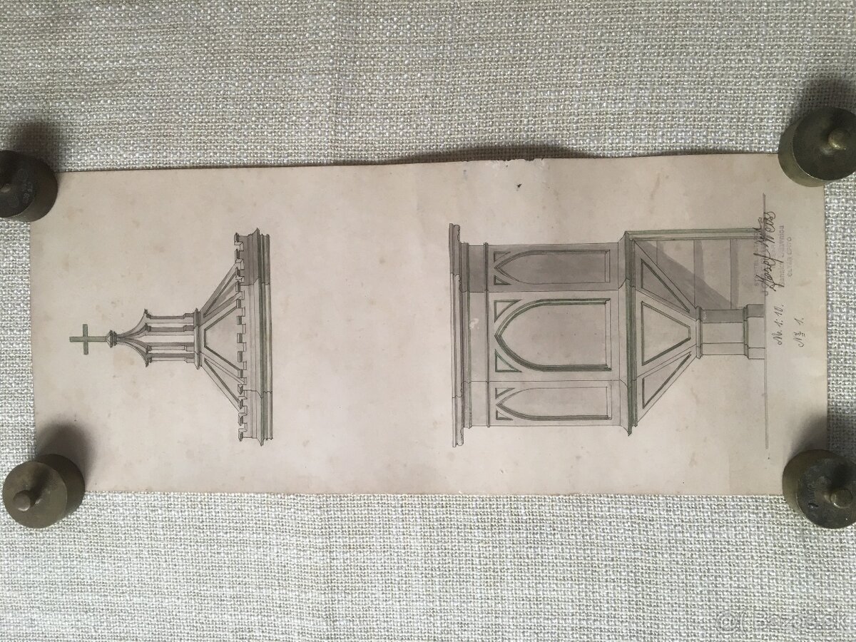 Staré návrhy oltárov II -Weiss - 2