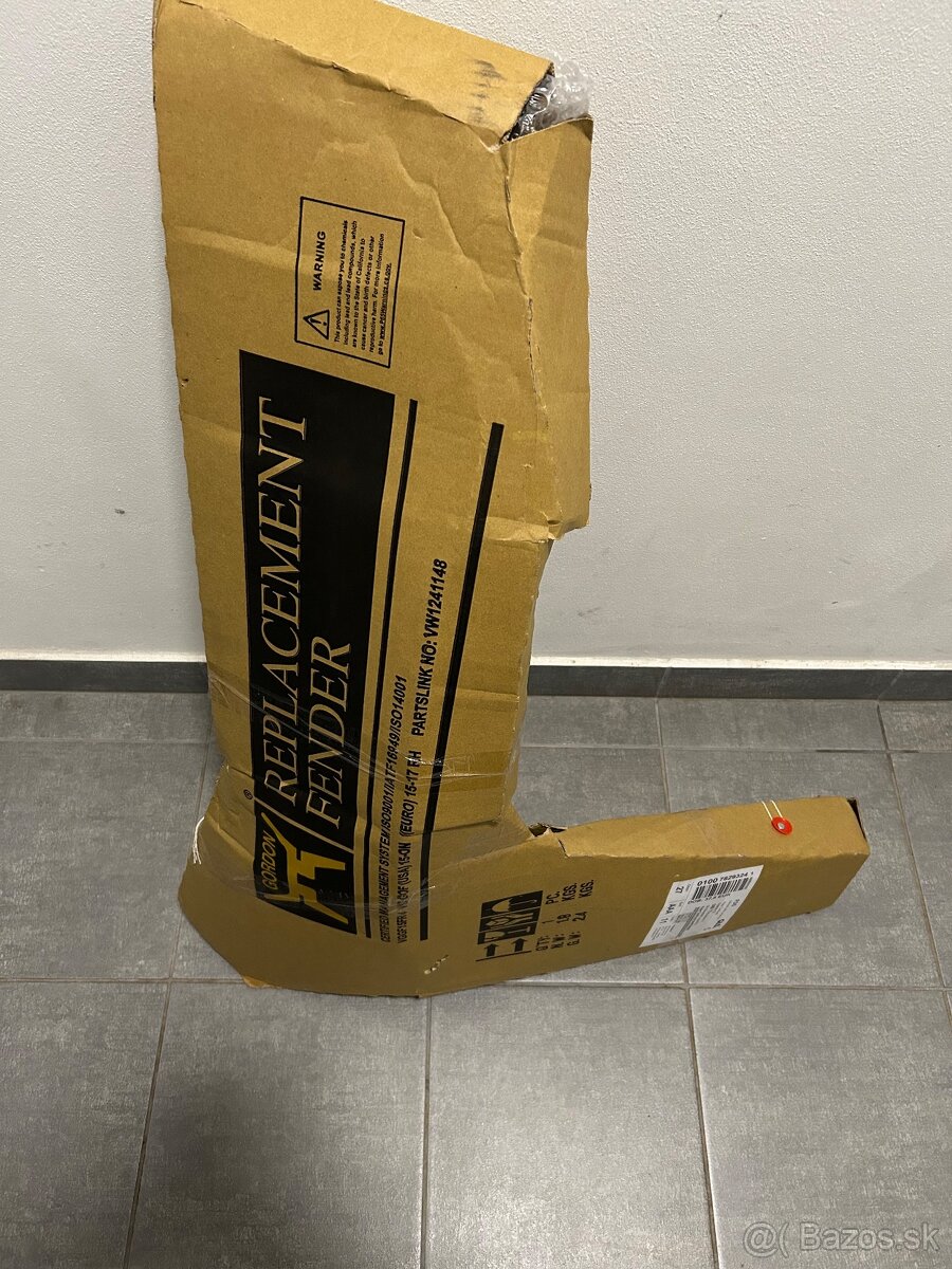 Predám blatník pp Golf 7. - 2