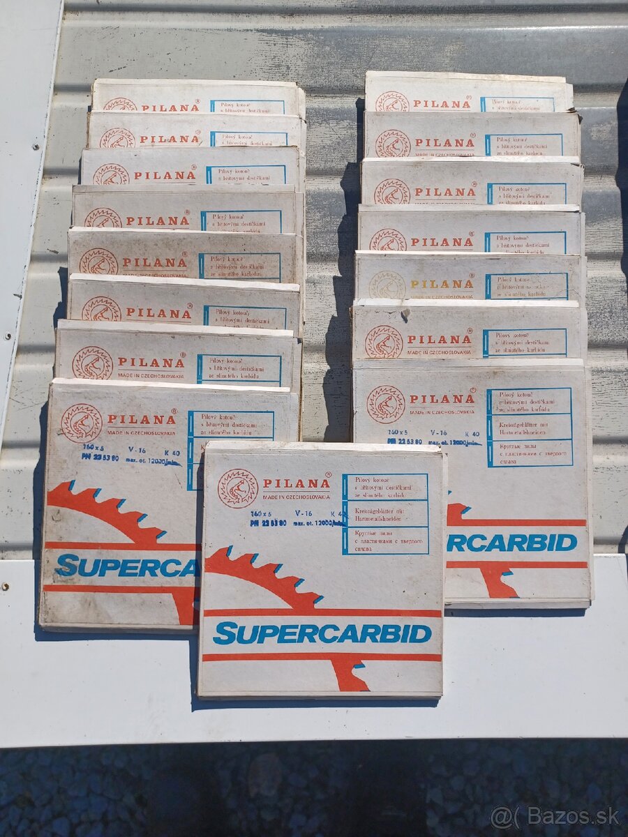 PILANA - pílové kotúče ( Supercarbid) - 2