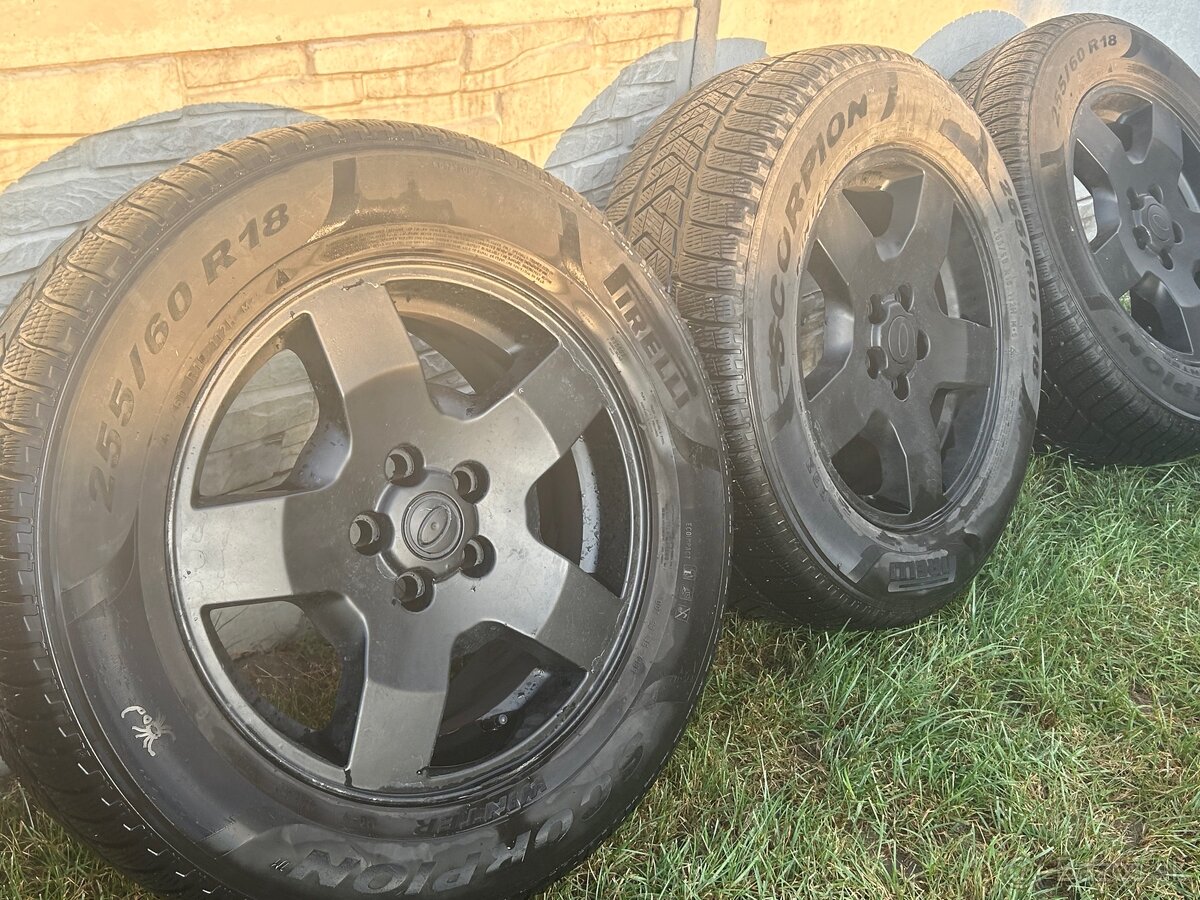 Elektróny originál RANGE ROVER 255/60 R18 - 2