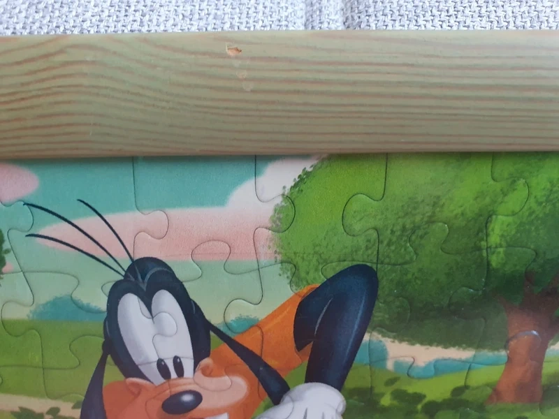 Zarámované puzzle Donald & Mickey - 2