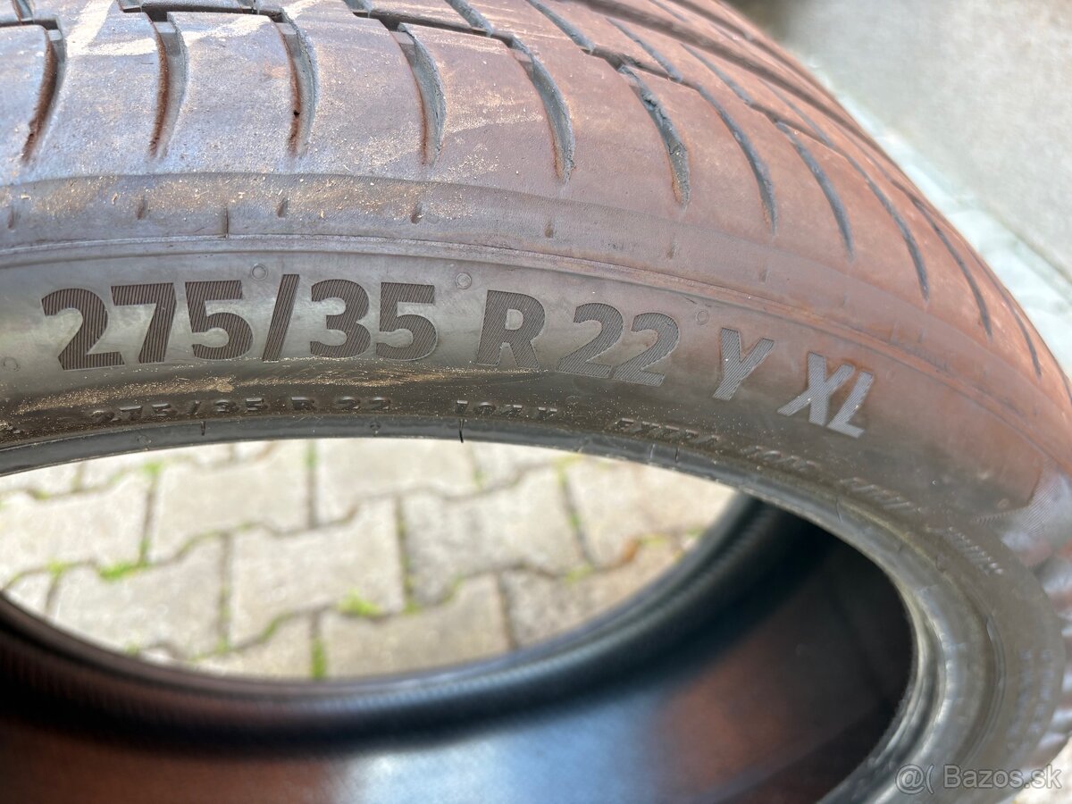 Letné pneumatiky Continental 275/35R22 - 2