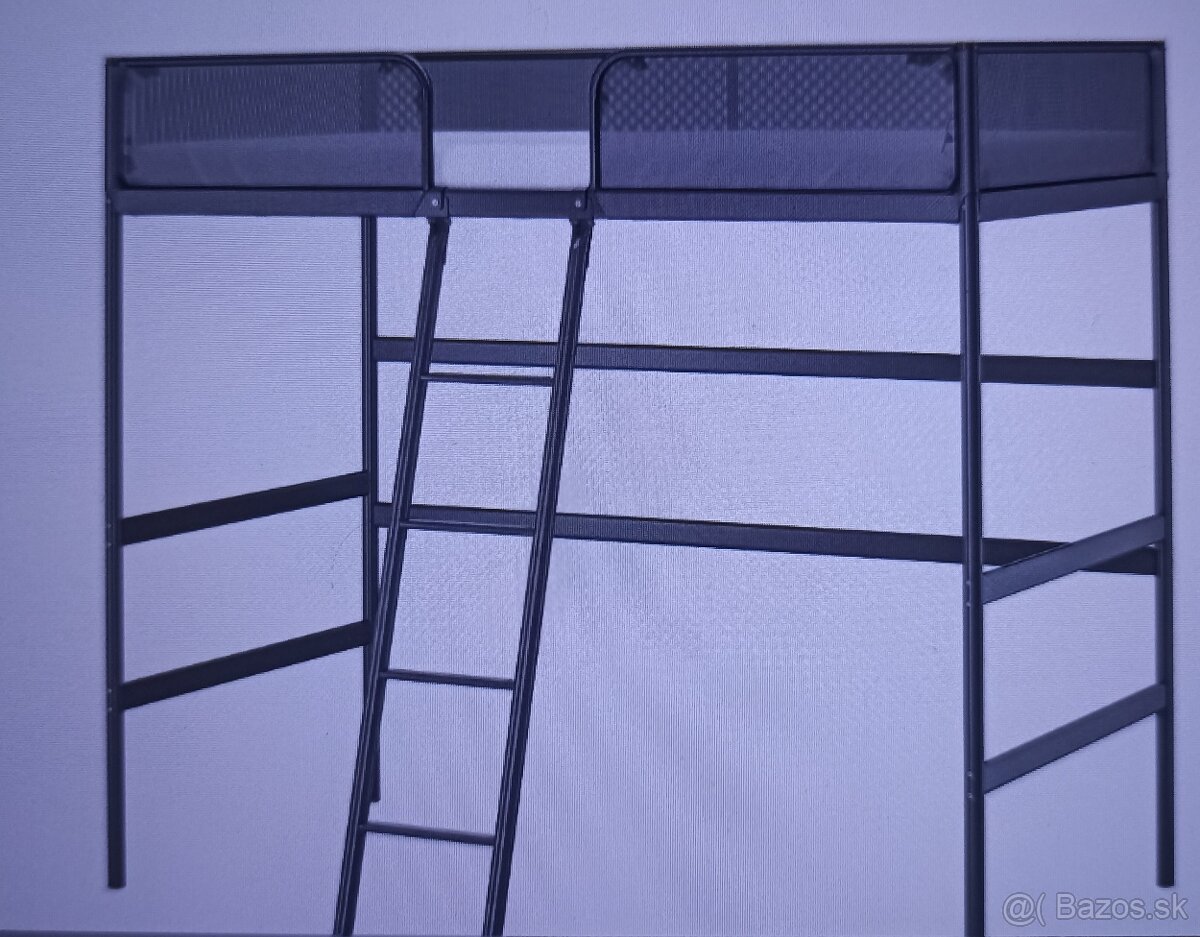 Vyvýšená detská posteľ - 2