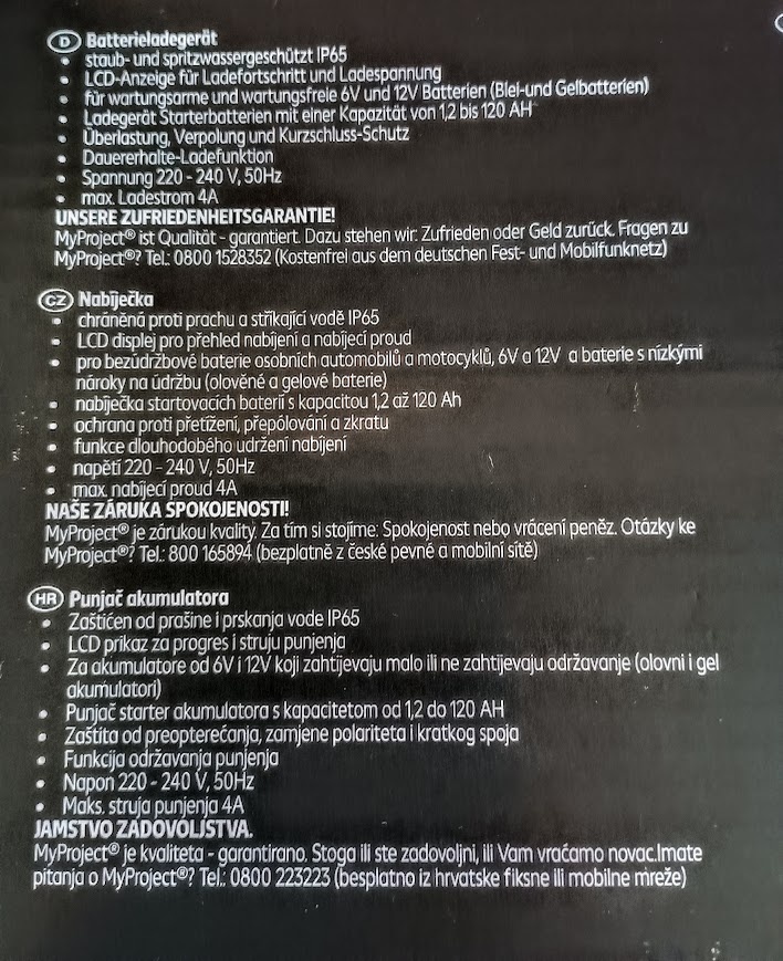 UNIVERZALNA AUTO MOTO NABIJAČKA AUTOMATICKA - 2