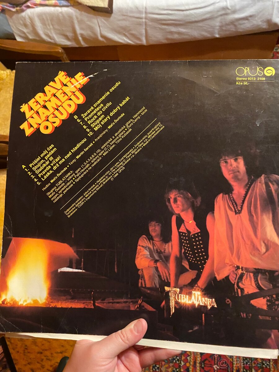 Tublatanka - Žeravé znamenie osudu LP vinyl platňa - 2