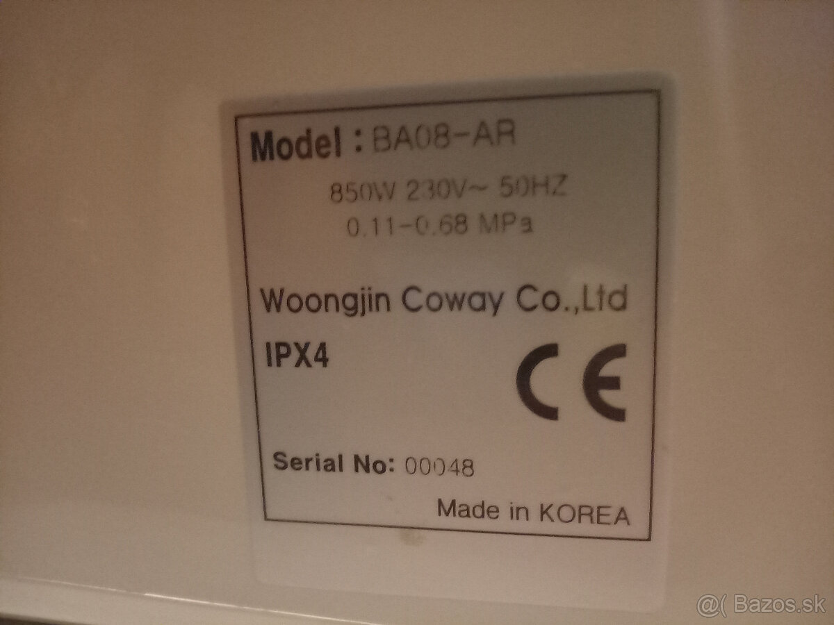 WC Villeroy & Boch s bidetom Coway ba08 - 2