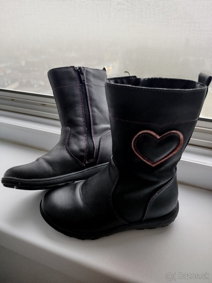 Detské zateplené čižmy 26 - 2