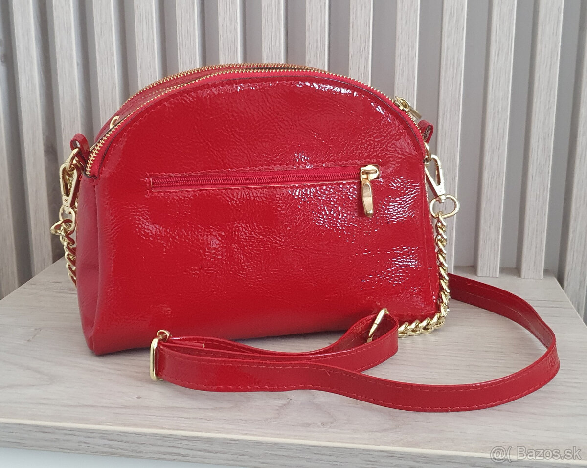 Nová červená LB kabelka - 2