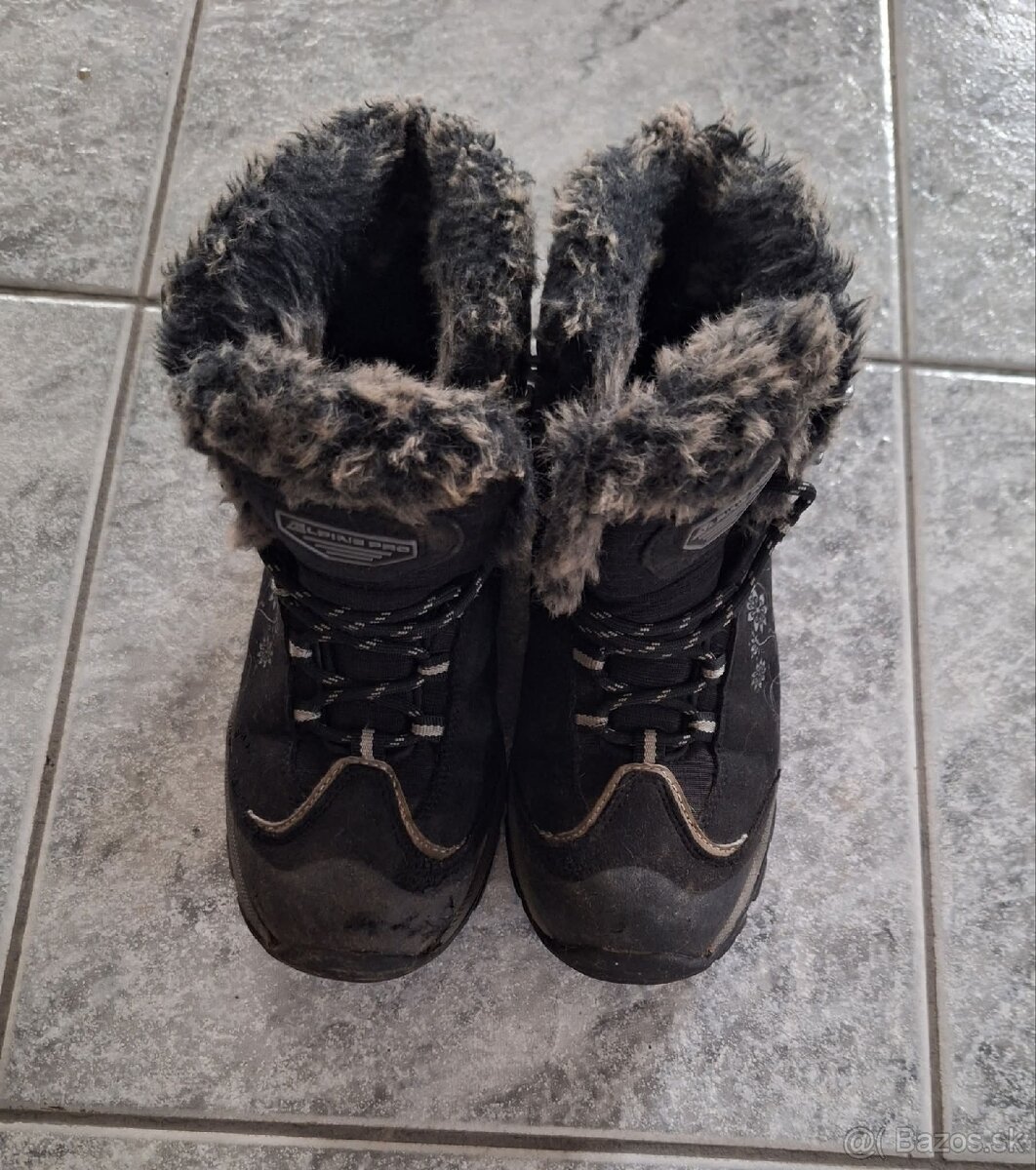 Detské zateplené topánky - 2