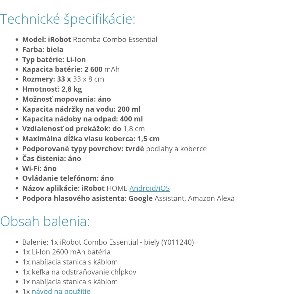 Robotický vysávač i robot - 2