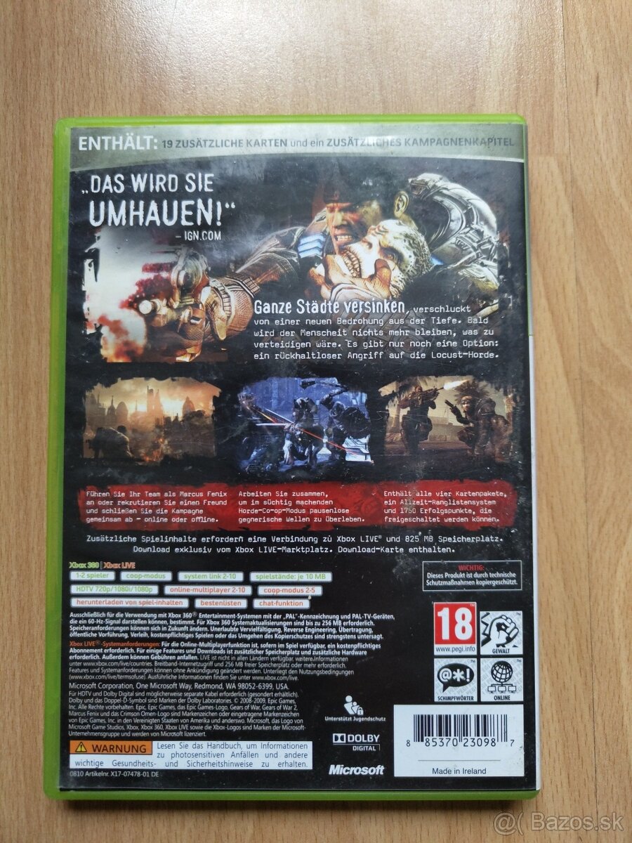 Xbox 360 Gears of war 2 - 2