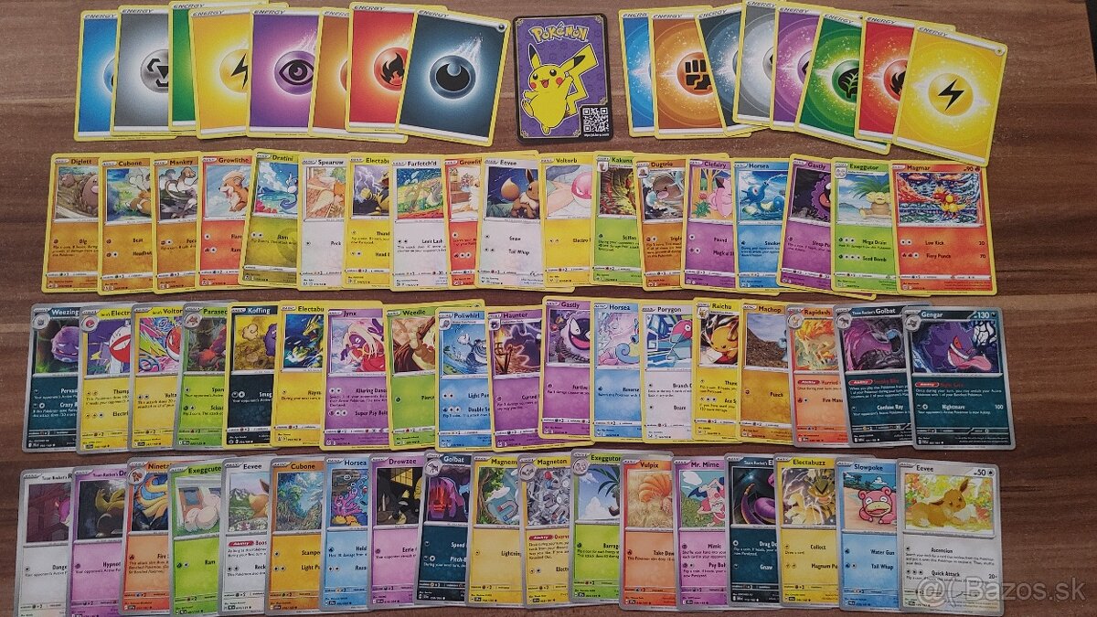 Predám original Pokemon karty 1. Generácia - 2