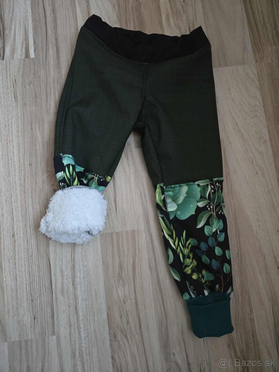 softshellové nohavice s barančekom - 2