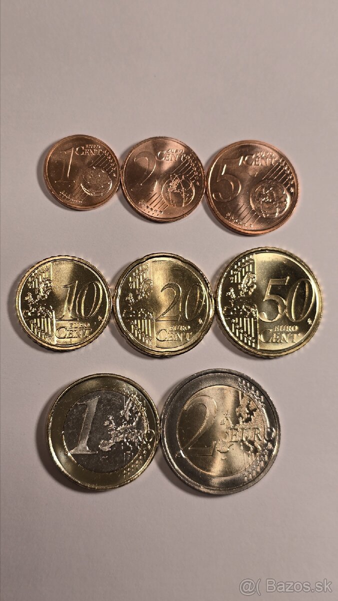 Set Estónsko UNC mix rokov - 2