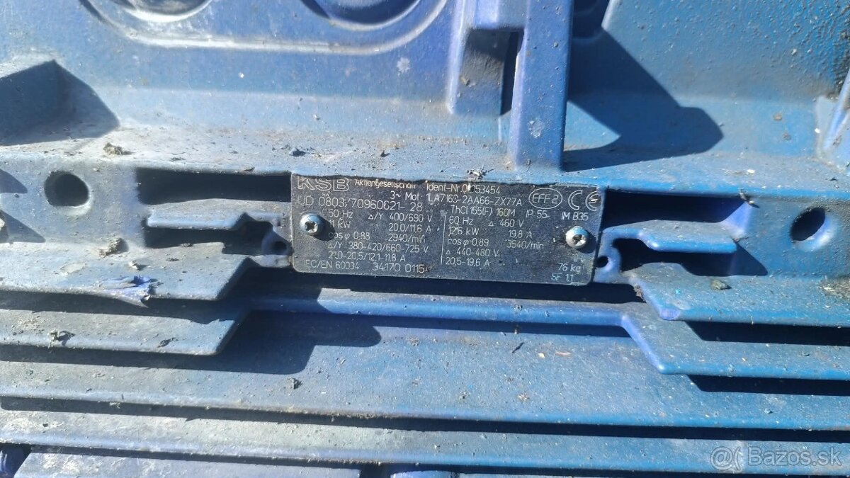 Priemyselné čerpadlo KSB 11 kW - 2