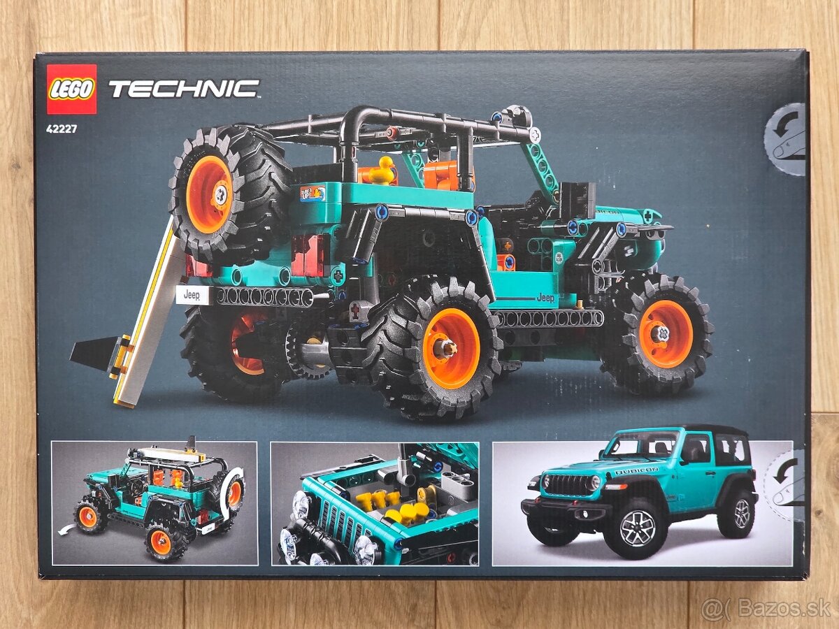 Lego Technic 42227 SUV Jeep Wrangler Rubicon - 2