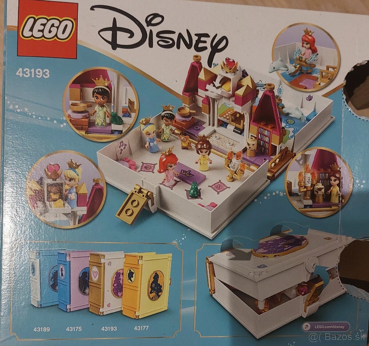 Lego kniha 43193 Ariel, Kráska, Popoluška a Tiana - 2