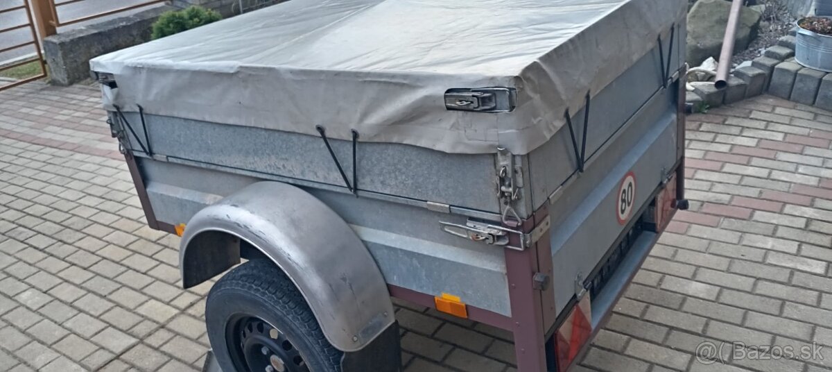 Prívesný vozík bez TP a ŠPZ - 2