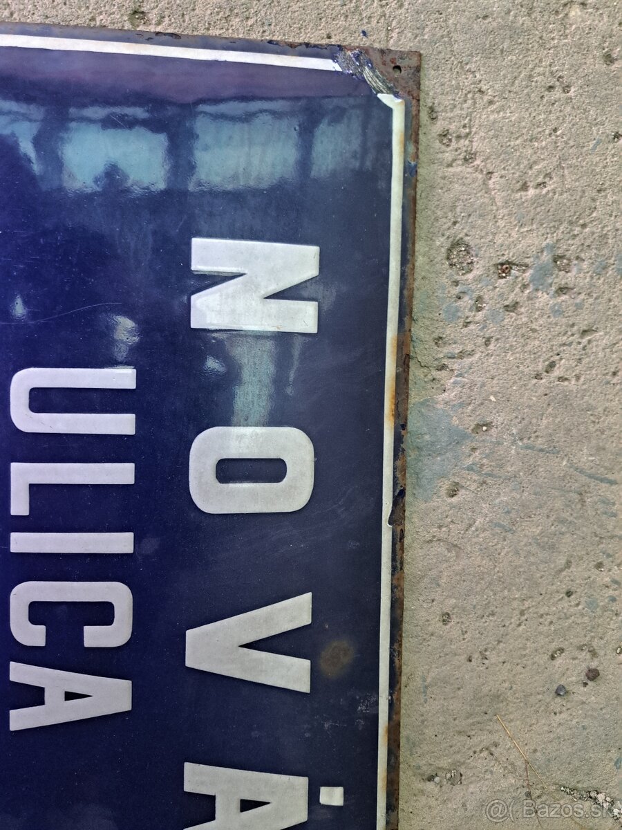 Smaltovana tabulka - 2