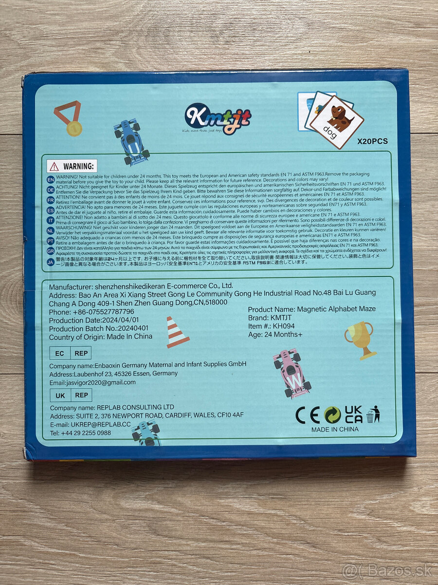 Magnetická hračka Montessori - 2