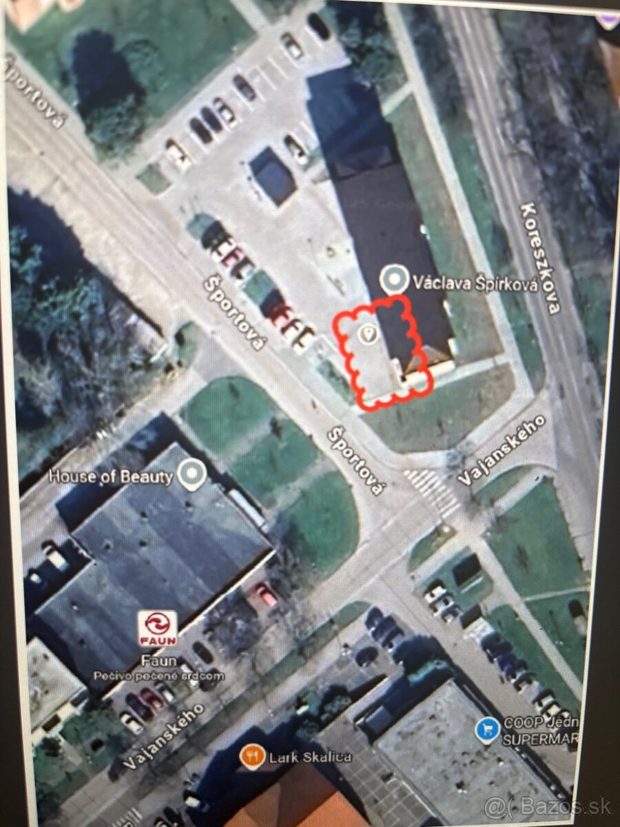 Garaz na prenajom 100 € - 2