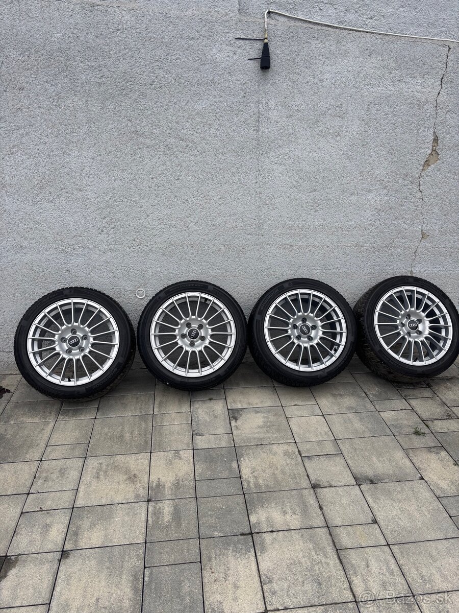 ATS ALU disky R17 5x112+Zimné HANKOOK 225/45 - 2
