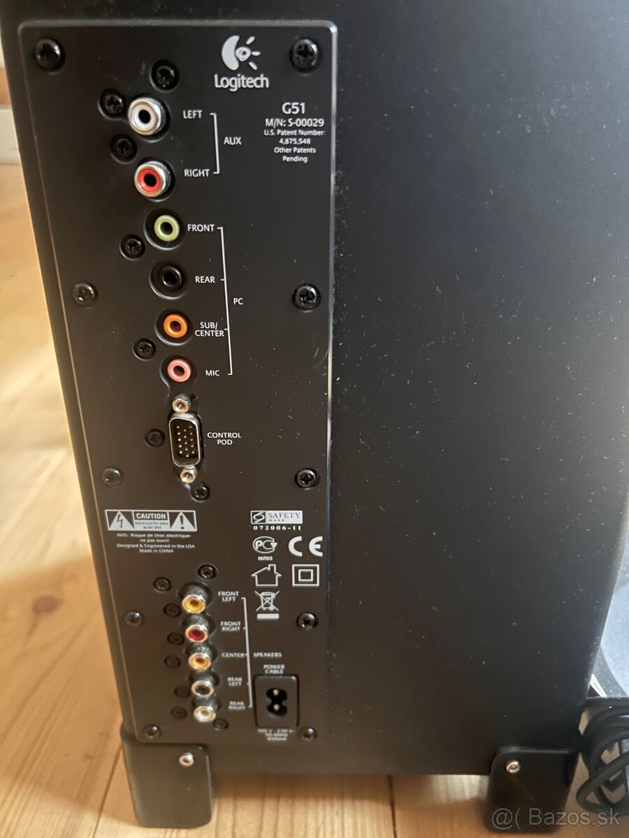 Logitech G51 Surround Sound 5.1 - 2