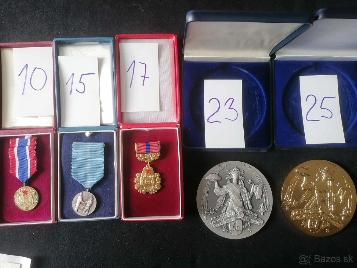 predám staré medajle - 2