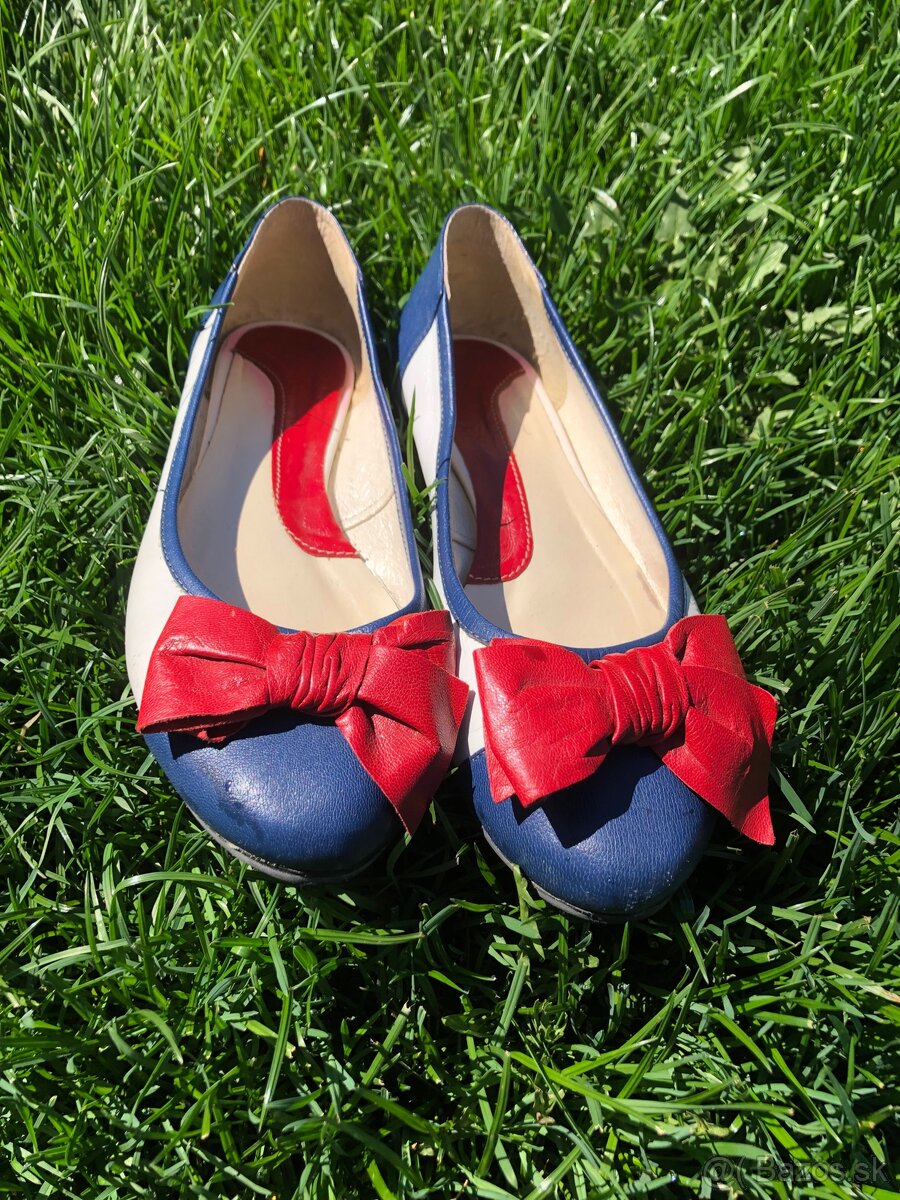 kožene balerinky vel 37 - 2