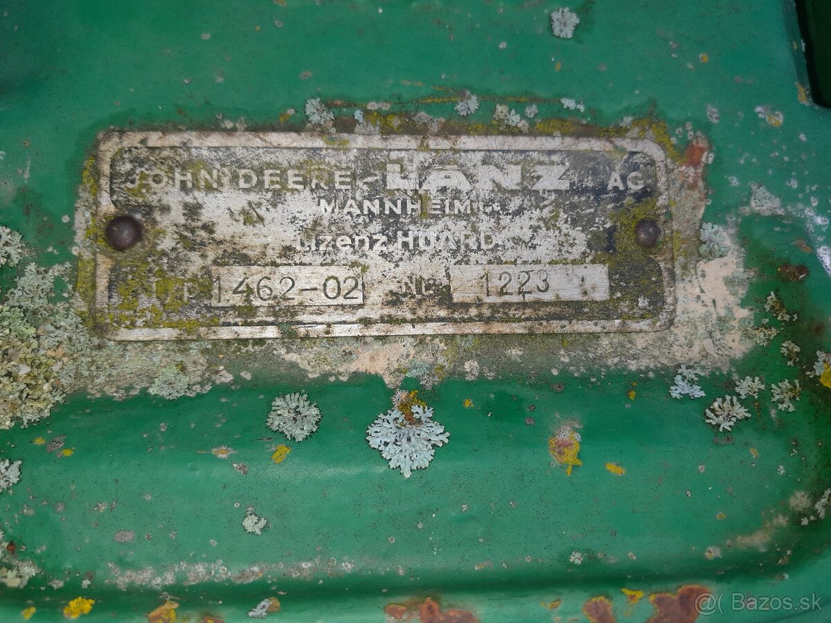 Obracák John Deere Lanz - 2