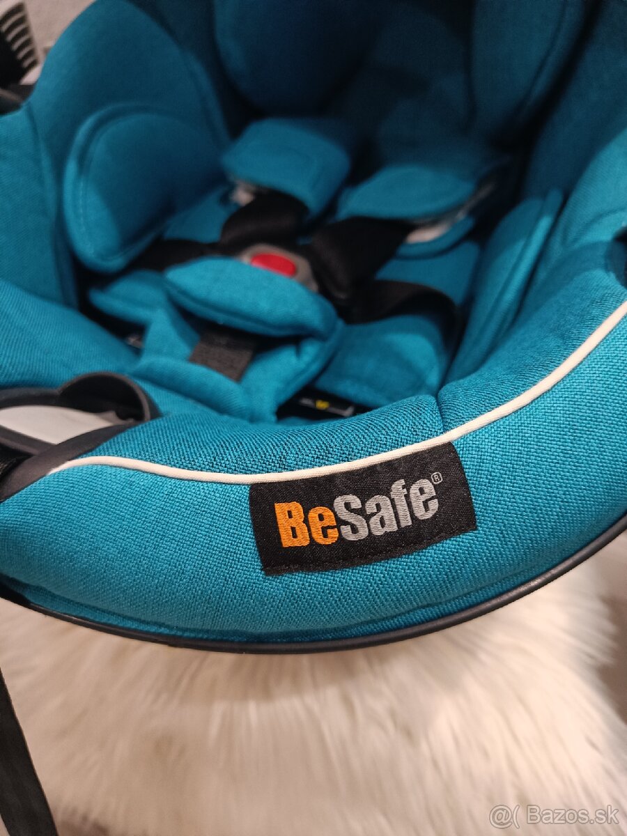 LUXUSNÉ BEZPEČNÉ VAJÍČKO BESAFE MODULAR I-SIZE BLUE - 2