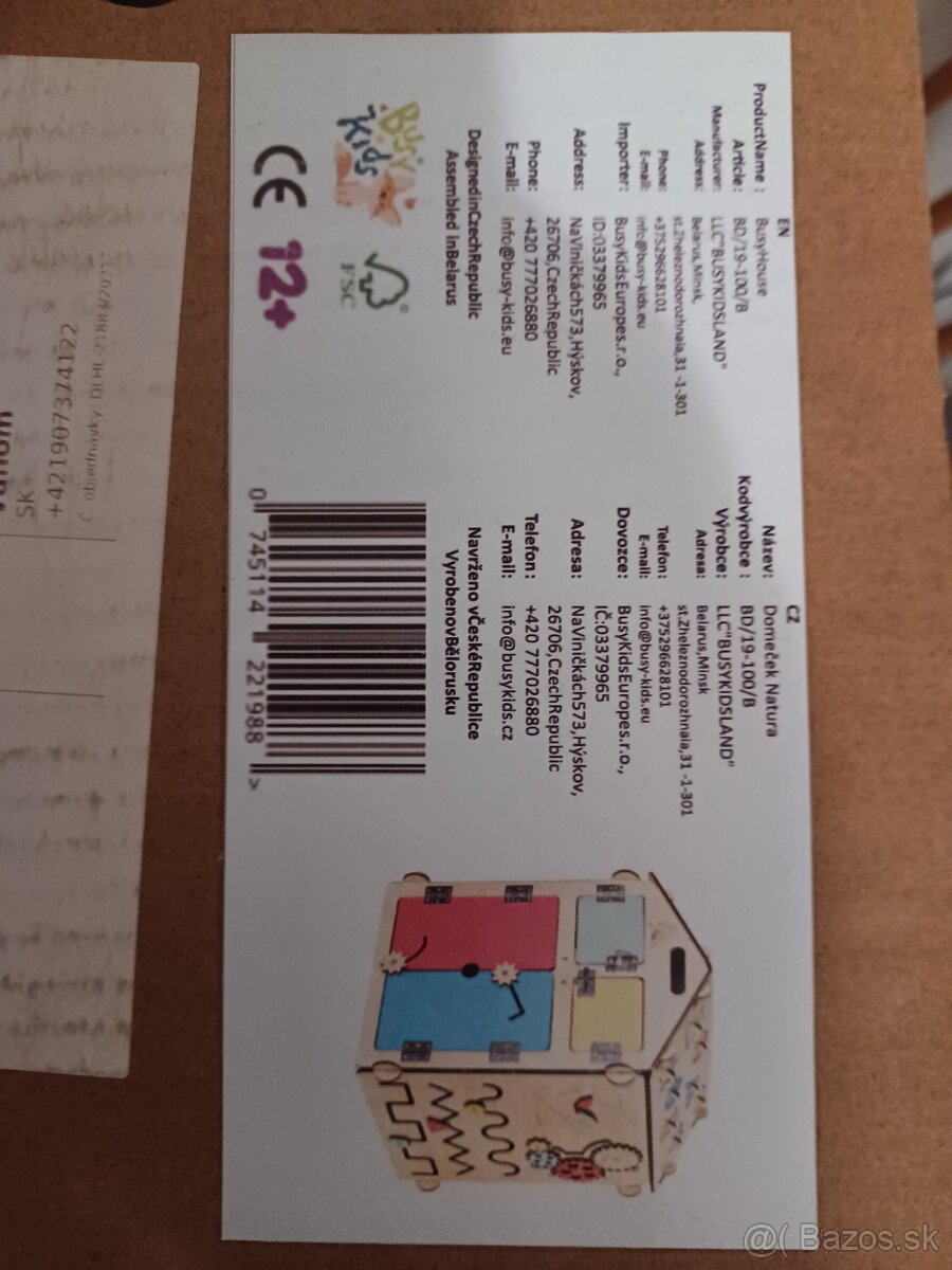 Aktivity domček - 2