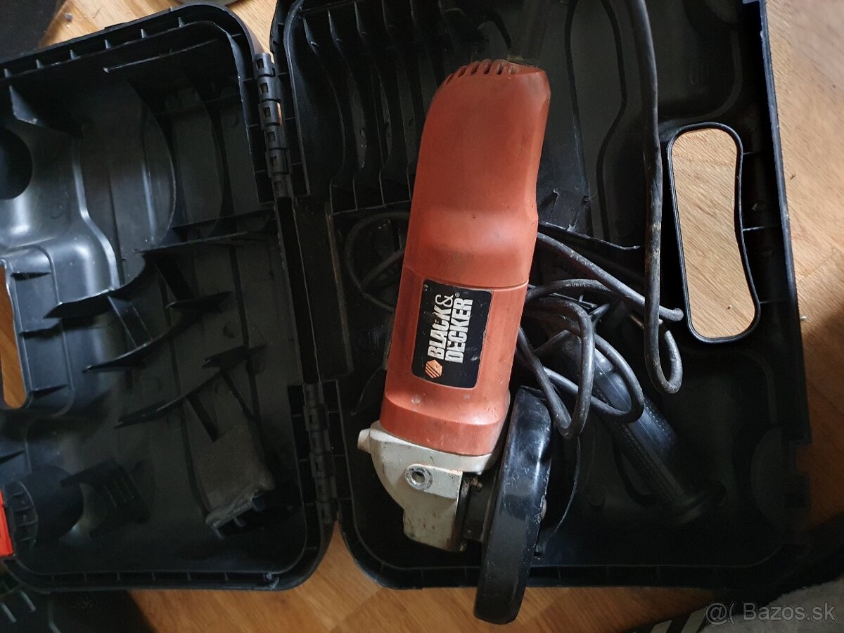 Predám uhlovu brusku black decker - 2