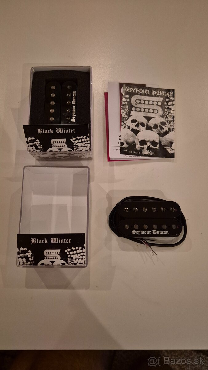 Seymour Duncan SSH-BW Black Winter snímače - 2