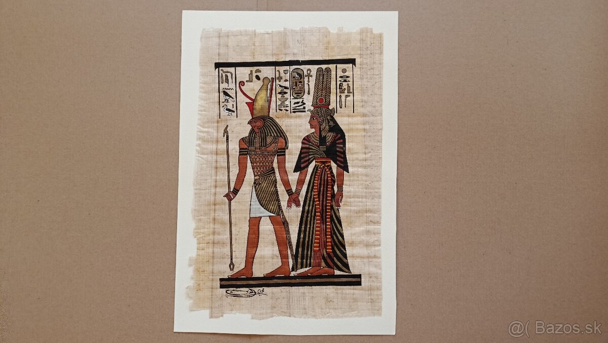 Predám 3 papyrusy rôznych rozmerov. - 2