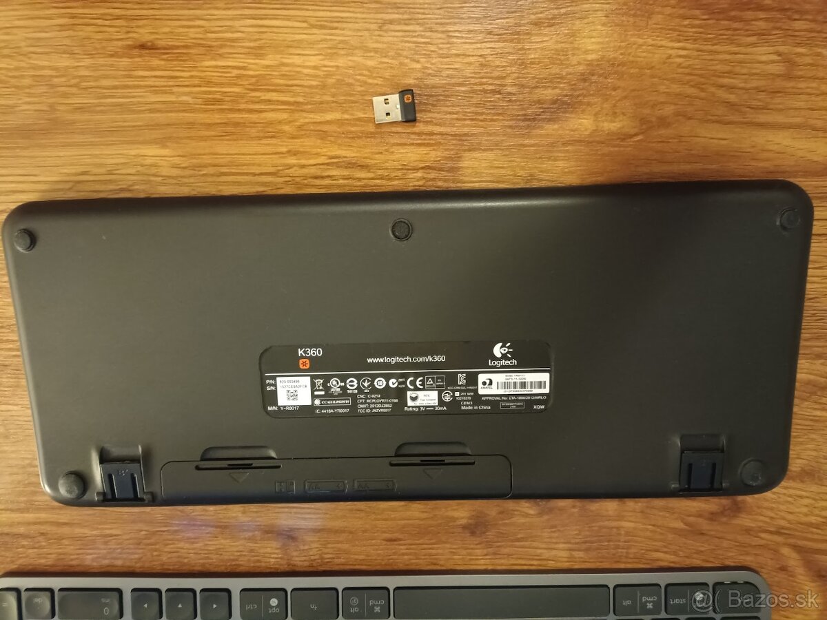 LOGITECH K360 + USB unifying receiver - 2