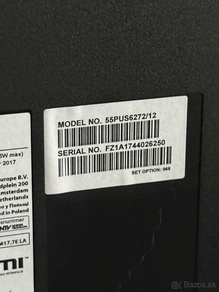 Predám televíziu Philips 55PUS6272/12 - 2