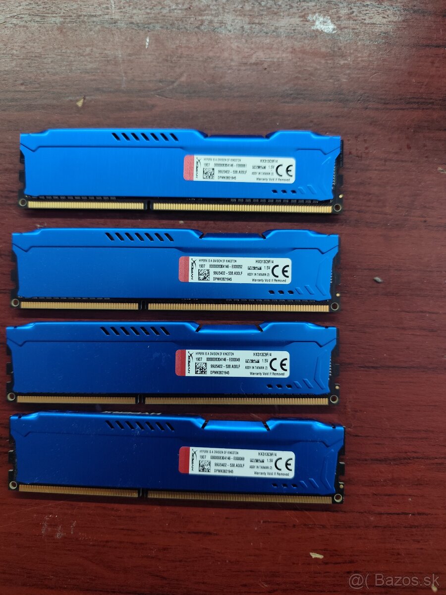 DDR3 FURY HyperX - 2