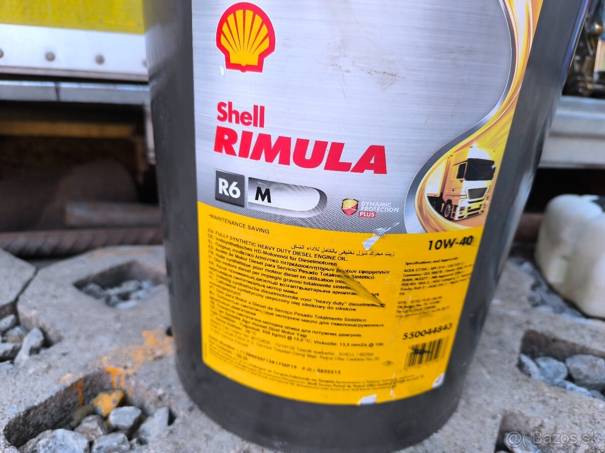 Motorový olej Shell Rimula R6 M 10w40 - 2