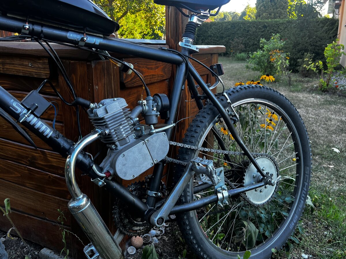 Motorový bicykel - 2