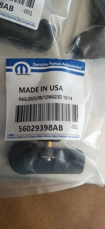 Tpms Jeep Dodge Fiat Chrysler - 2