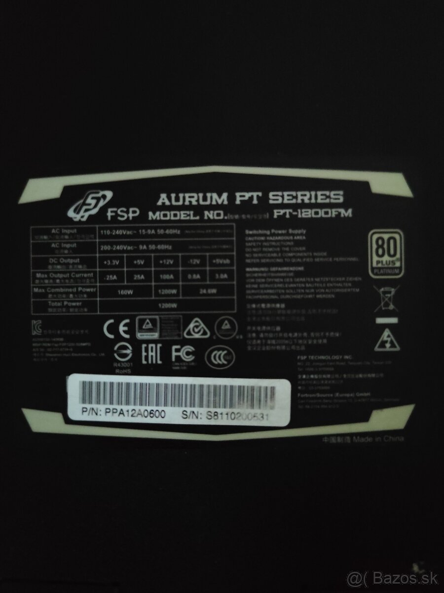 FSP/Fortron Aurum 1200W - 2