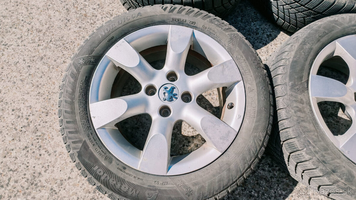 Disky + zimné pneumatiky 205/55 R16 - 2