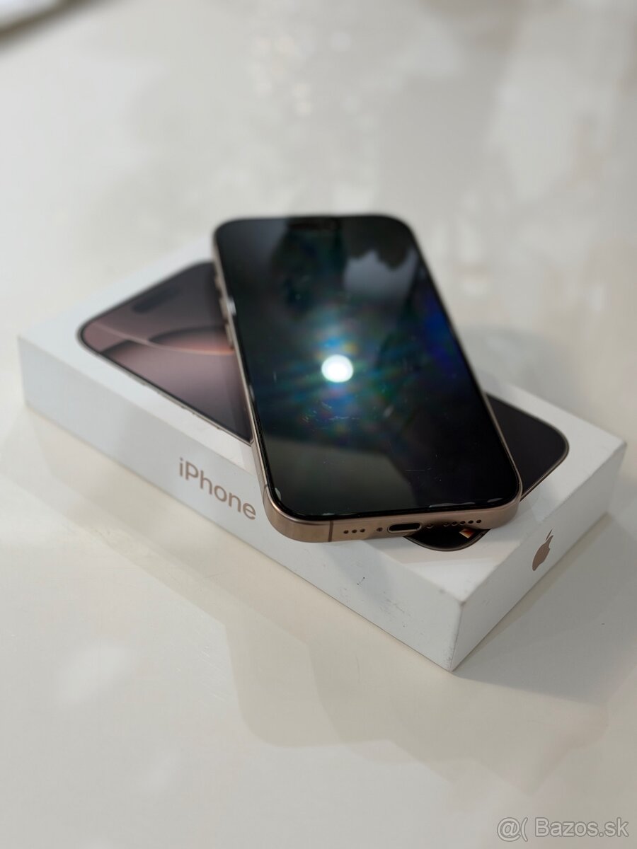 Apple iphone 16 Pro 128 GB- Desert Titanium - 2