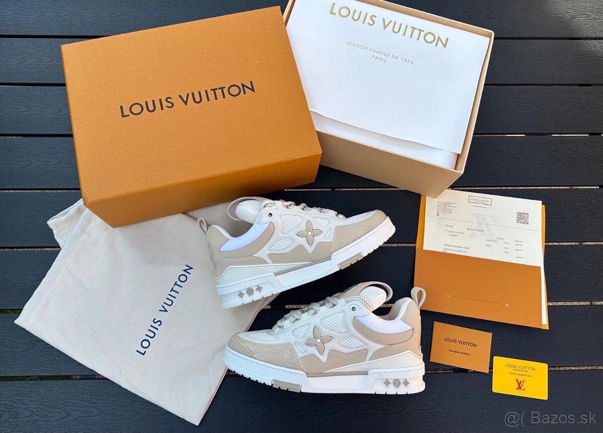 Louis Vuitton tenisky skate komplet balenie - 2