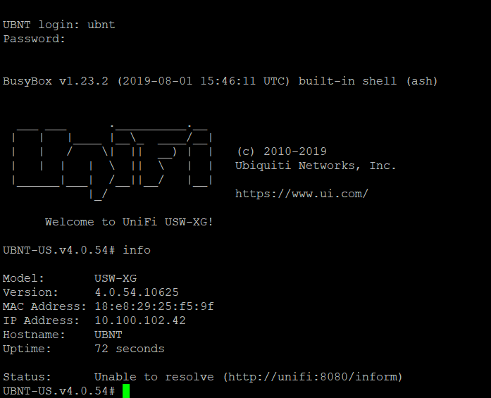 UniFi Switch US-16-XG - 10Gb SFP+, 10Gb RJ45 - 2